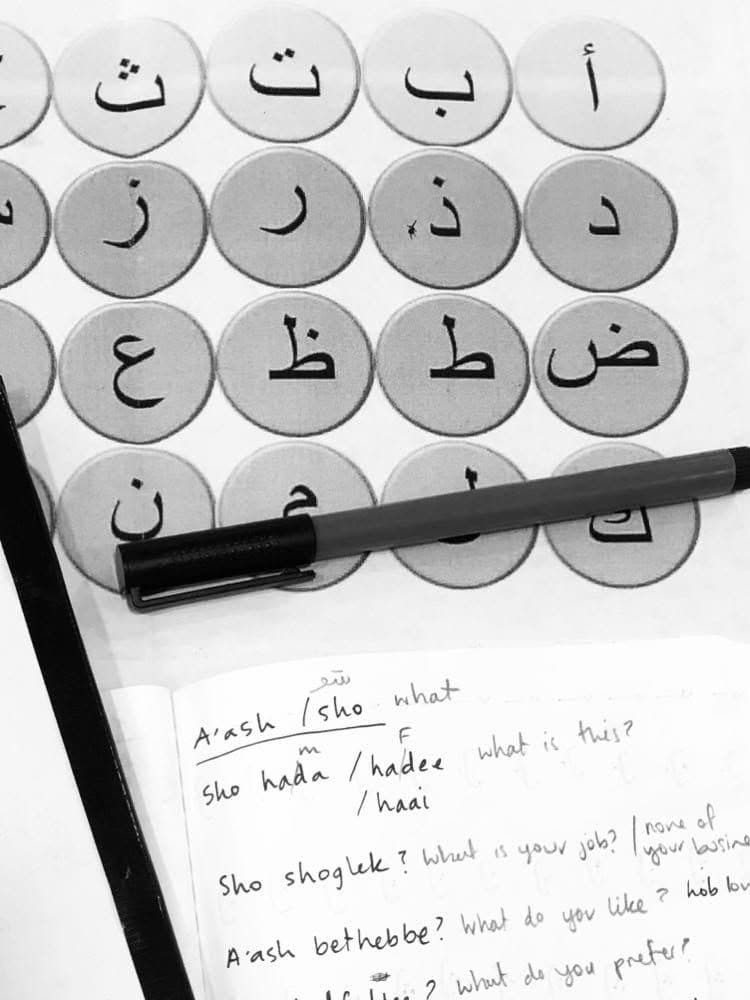 Ahmad is a 23-year-old Palestinian from the West Bank currently living in Berlin for the past year and a half. He is a nurse specialising in surgery and emergency care, and teaches Arabic with a focus on Palestinian dialect and everyday spoken Arabic. Ahmad aims to make Arabic lessons practical and enjoyable by focusing on real-life conversations and expressions people actually use in every day life, while also introducing Palestinian culture. - Arabic Lessons